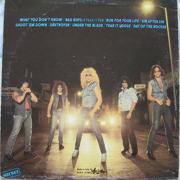 Twisted Sister : Under The Blade (LP, Album)