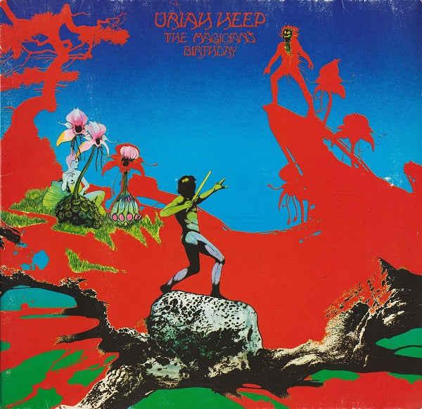 Uriah Heep : The Magician's Birthday (LP, Album, Gat)