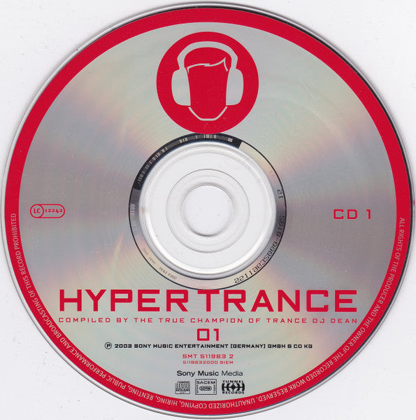 Various : Hyper Trance 01 (2xCD, Comp)
