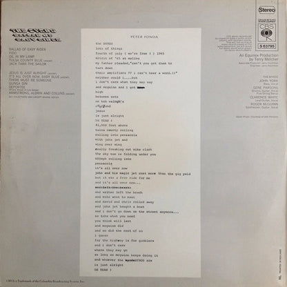 The Byrds : Ballad Of Easy Rider (LP, Album)