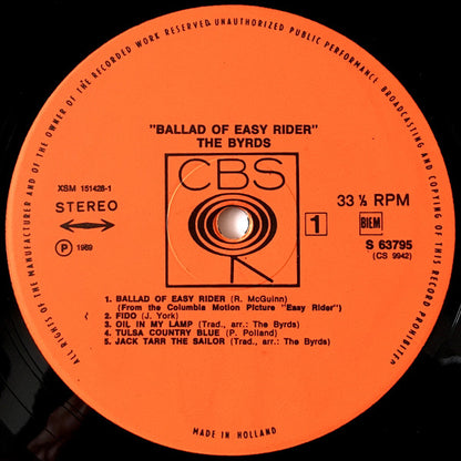 The Byrds : Ballad Of Easy Rider (LP, Album)