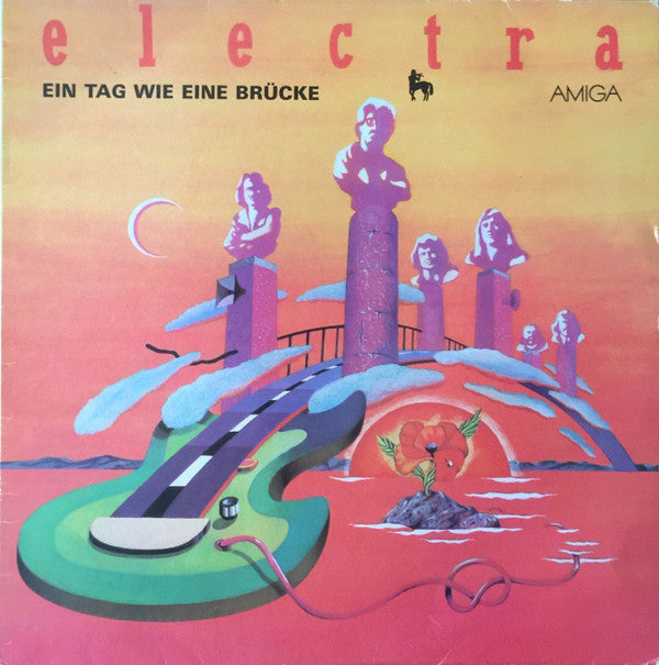 Electra (7) : Ein Tag Wie Eine Brücke (LP, Album, Red)