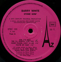 Barry White : Stone Gon' (LP, Album)