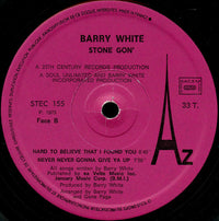 Barry White : Stone Gon' (LP, Album)