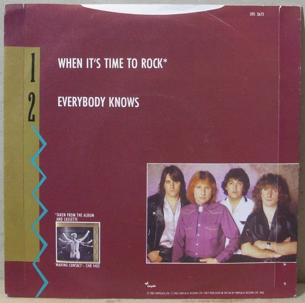 UFO (5) : When It's Time To Rock (7", Single)