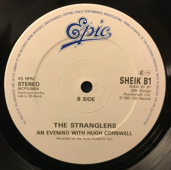 The Stranglers : Shakin' Like A Leaf Live Version - Official Bootleg (12")