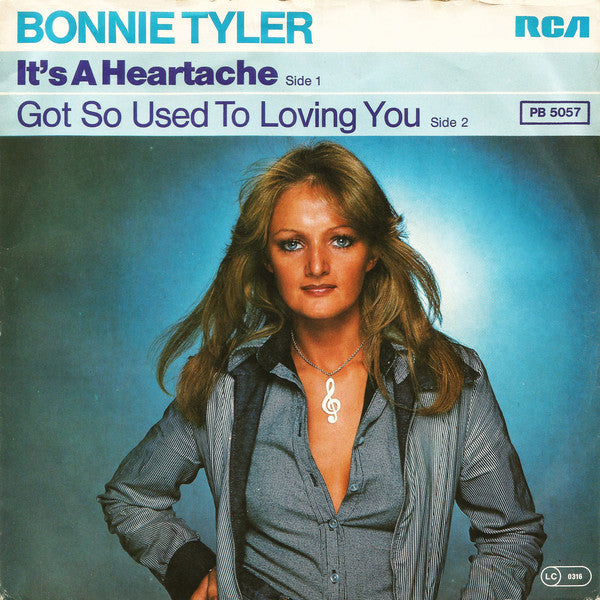 Bonnie Tyler : It's A Heartache (7", Single)