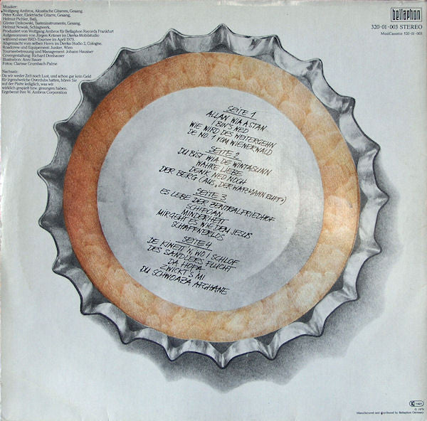 W. Ambros* : Live (...Auf Ana Langen, Finster'n Stroß'n) (2xLP, Album, RE)