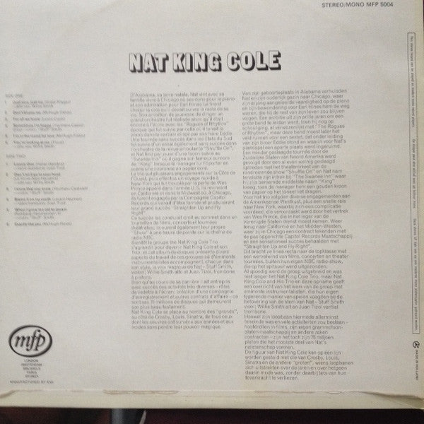 The Nat King Cole Trio : Nat King Cole And The Nat King Cole Trio (LP, Album, Comp, RE)