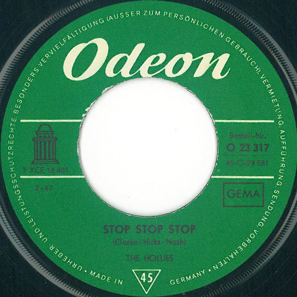 The Hollies : Stop Stop Stop / It's You (7", Single)