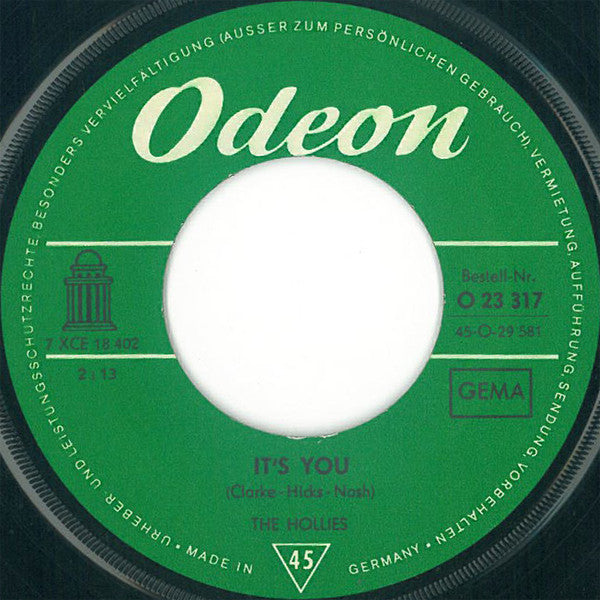The Hollies : Stop Stop Stop / It's You (7", Single)