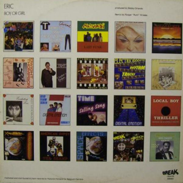Eric : Boy Or Girl (12")