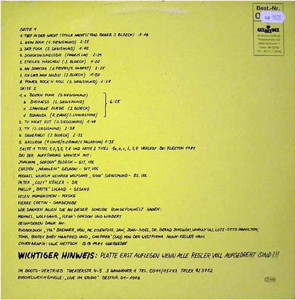 Kuschelweich : Ich Küsse Dich (LP, Album)