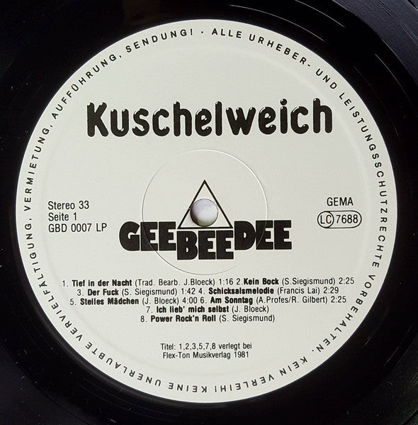 Kuschelweich : Ich Küsse Dich (LP, Album)