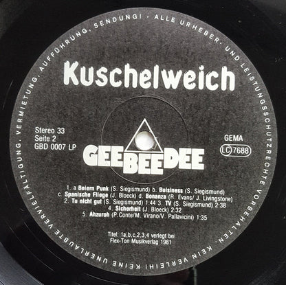 Kuschelweich : Ich Küsse Dich (LP, Album)