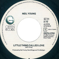 Neil Young : Little Thing Called Love (7", Single)
