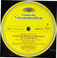 Sergei Rachmaninov* - Tamás Vásáry, London Symphony Orchestra, Yuri Ahronovitch : Klavierkonzerte = Piano Concertos 1&2 (LP, Album)