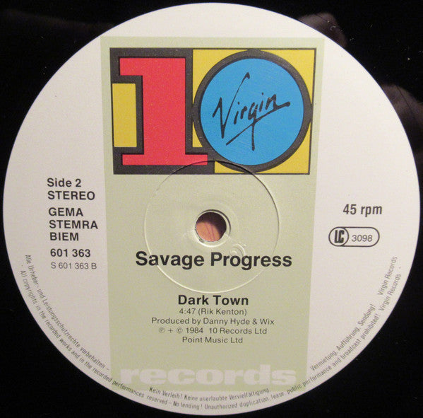 Savage Progress : Heart Begin To Beat (12", Single)