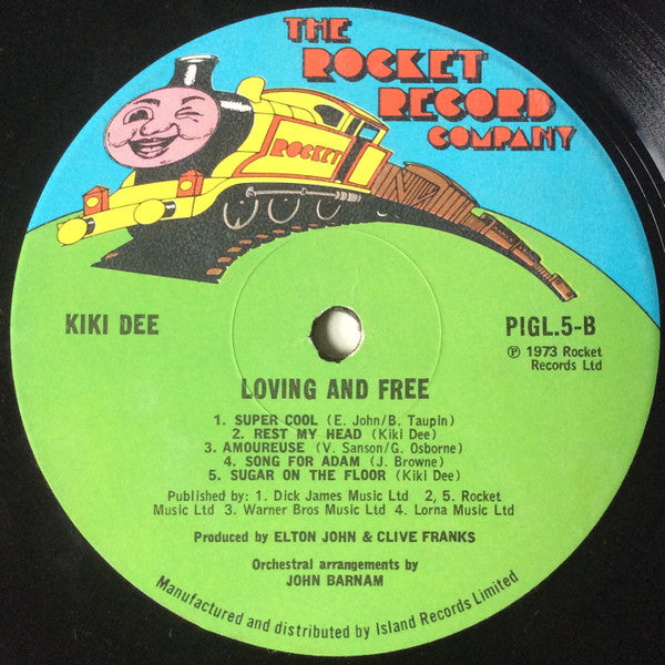 Kiki Dee : Loving & Free (LP, Album)