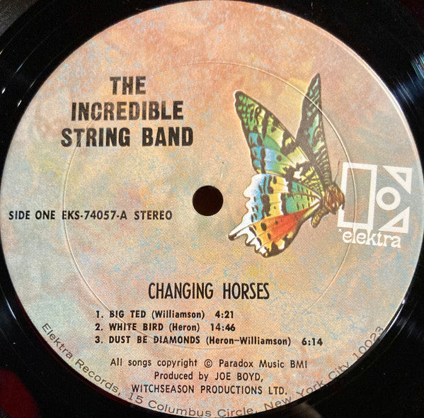 The Incredible String Band : Changing Horses (LP, Album, Gat)