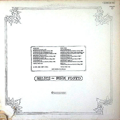Pink Floyd : Relics (LP, Comp, RE)