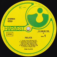 Pink Floyd : Relics (LP, Comp, RE)