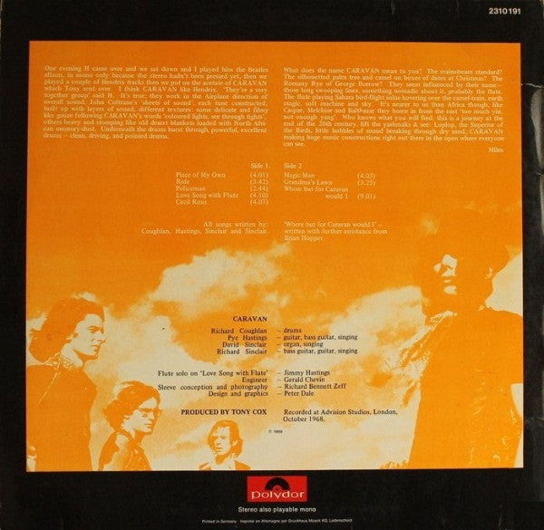 Caravan : Caravan (LP, Album, RE)