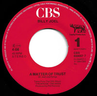 Billy Joel : A Matter Of Trust (7", Single)