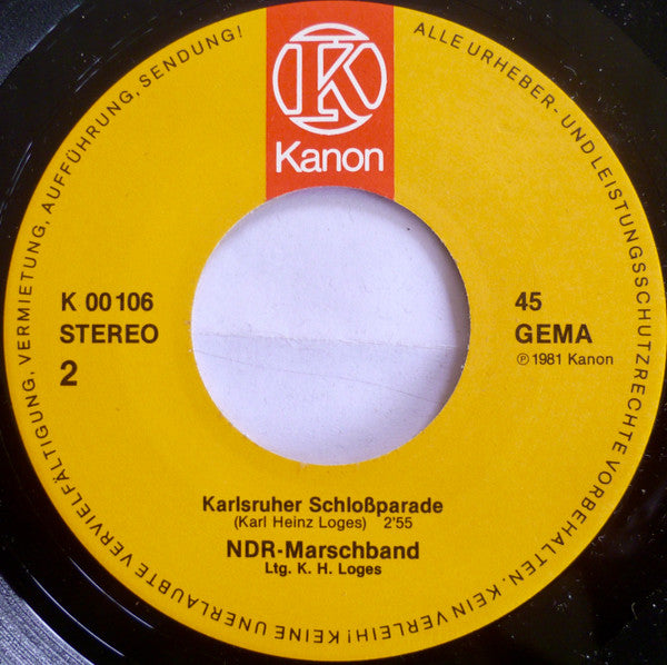 Various : Karlsruhe Kennen - Karlsruhe Lieben (7", Single)