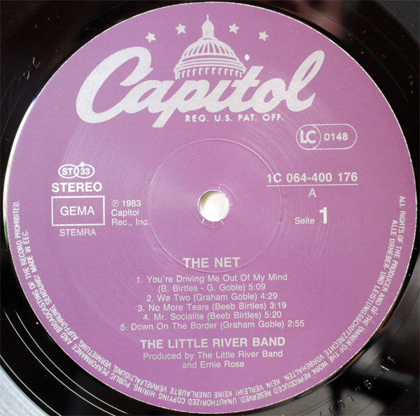 Little River Band : The Net (LP, Album)