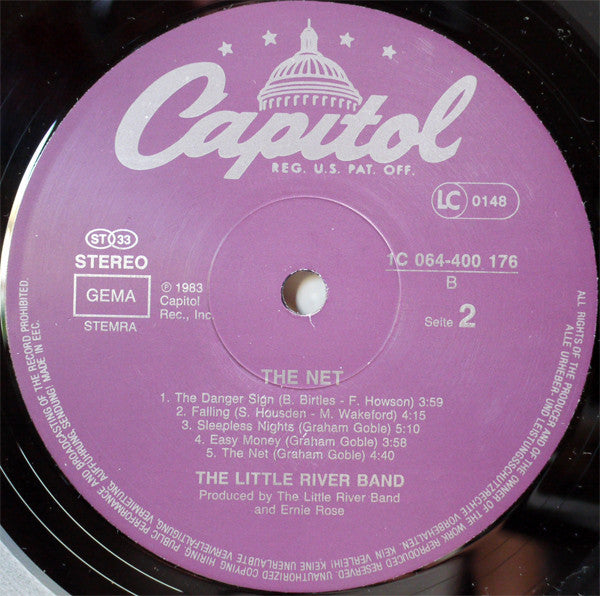 Little River Band : The Net (LP, Album)