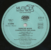 Depeche Mode : Construction Time Again (LP, Album, Club, DMM)