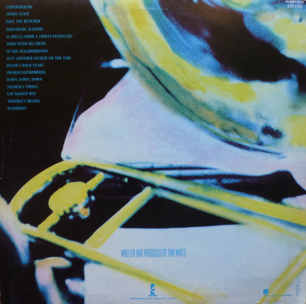 Tom Waits : Swordfishtrombones (LP, Album, RE)