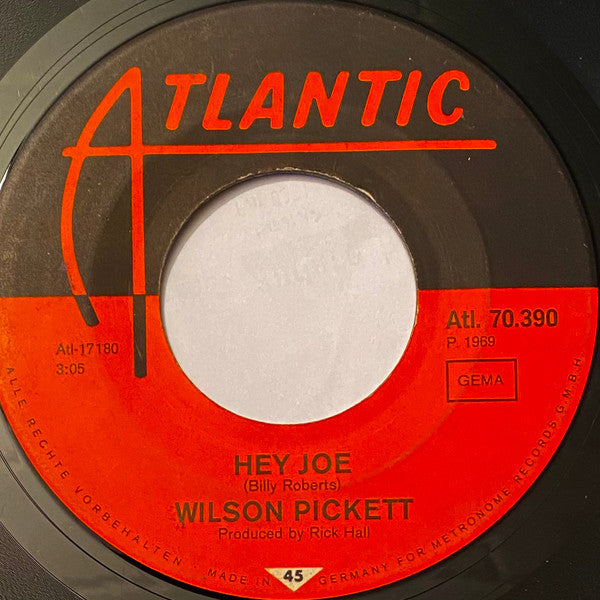 Wilson Pickett : Hey Joe / Night Owl (7", Single)