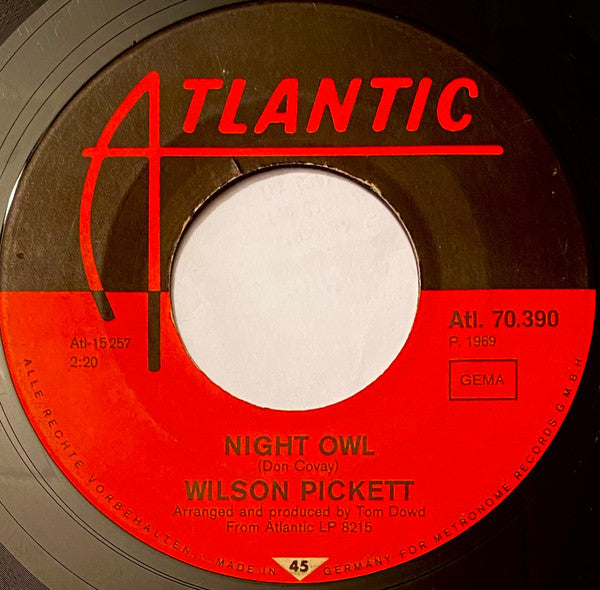 Wilson Pickett : Hey Joe / Night Owl (7", Single)