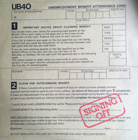 UB40 : Signing Off (LP, Album + 12")