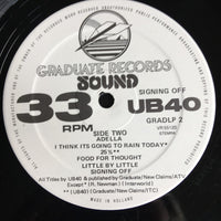 UB40 : Signing Off (LP, Album + 12")