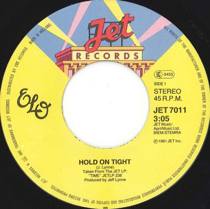 ELO* : Hold On Tight (7", Single, Mis)
