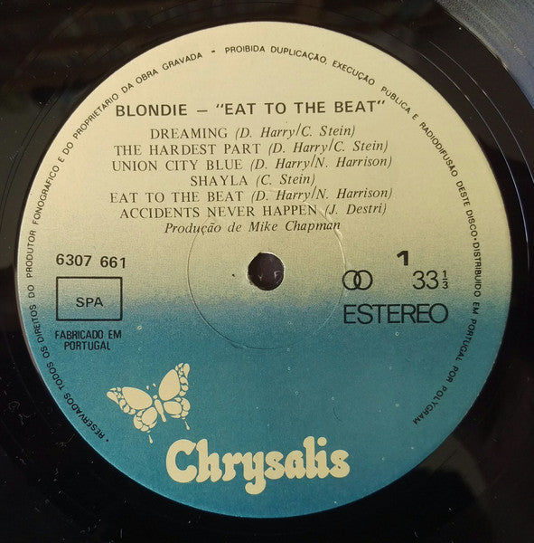 Blondie : Eat To The Beat (LP, Album)