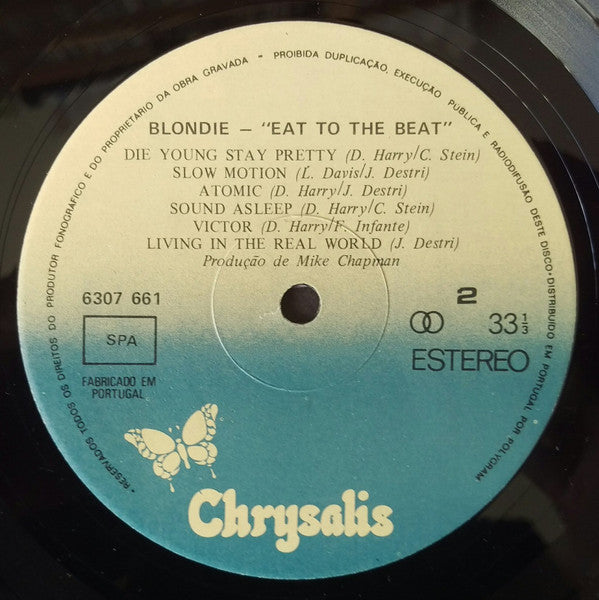 Blondie : Eat To The Beat (LP, Album)