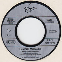Les Rita Mitsouko : Andy (English Version) (7", Single)