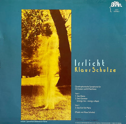 Klaus Schulze : Irrlicht (LP, Album, RE)