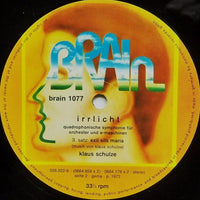 Klaus Schulze : Irrlicht (LP, Album, RE)