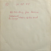 Various : Ox-Compilation #10 (7", EP, Comp)