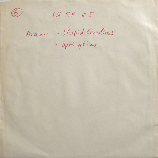 Various : Ox-Compilation #10 (7", EP, Comp)