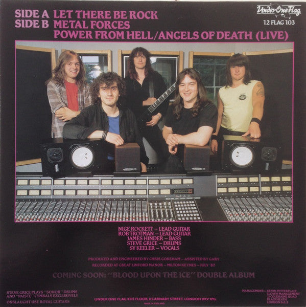Onslaught (2) : Let There Be Rock (12")
