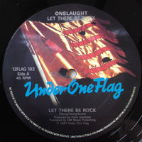Onslaught (2) : Let There Be Rock (12")