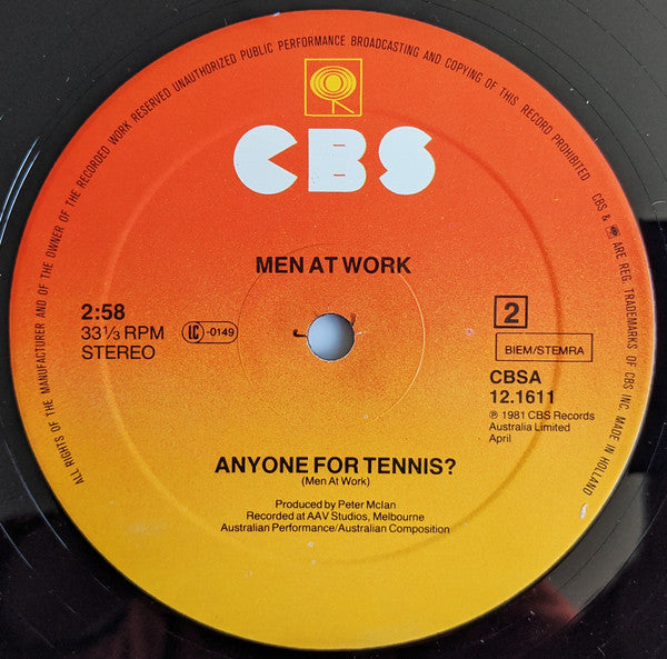 Men At Work : Who Can It Be Now? (12", Maxi)