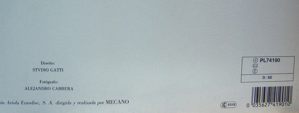 Mecano : Descanso Dominical (LP, Album)