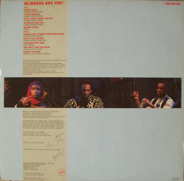 Loose Ends : So Where Are You? (LP, Album)
